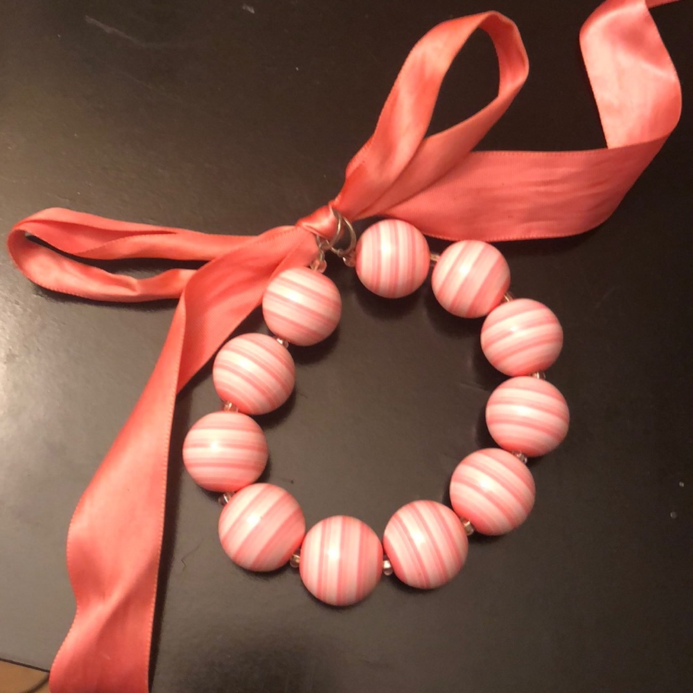 Preppy Pink Gumball Necklace and Bracelet